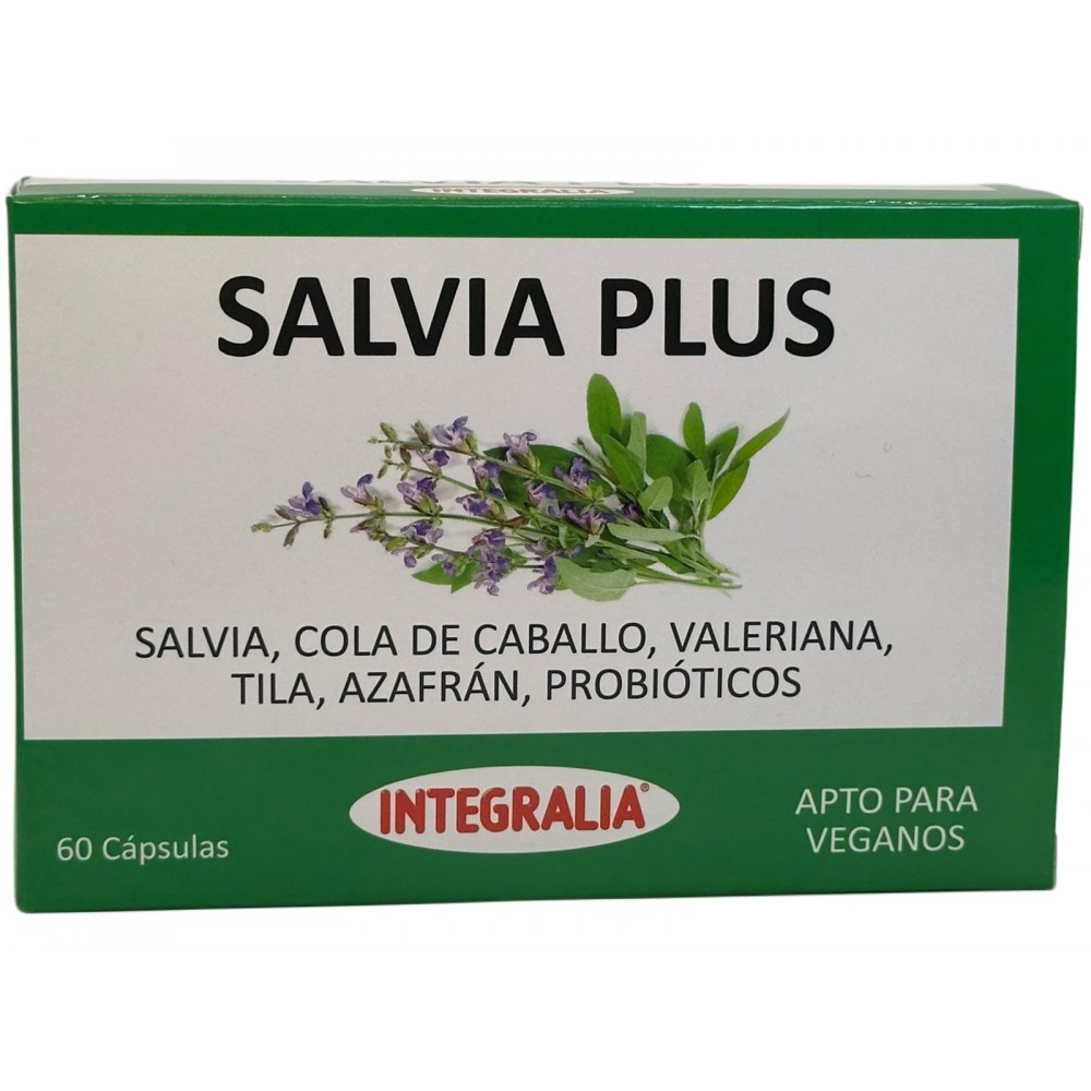 Salvia Plus 60 cápsulas de Integralia INTEGRALIA INT-568 Menopausia salud.bio