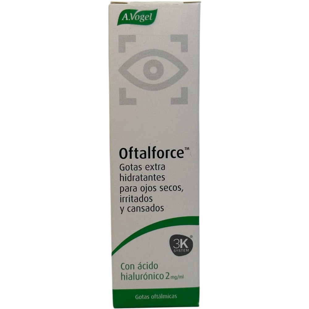 Oftalforce™ (Cuidado oftálmico) extra hidratante ojos, 10ml de A.vogel A.Vogel AVO-39203 Ojos, visión salud.bio