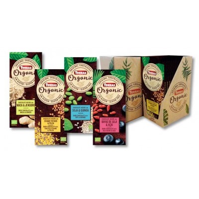 Chocolate BIO Negro 70% con Maca y Jengibre de Torras Chocolates Torras TO 37769 ECO (ecologico), BIO (biologico), Organico s...