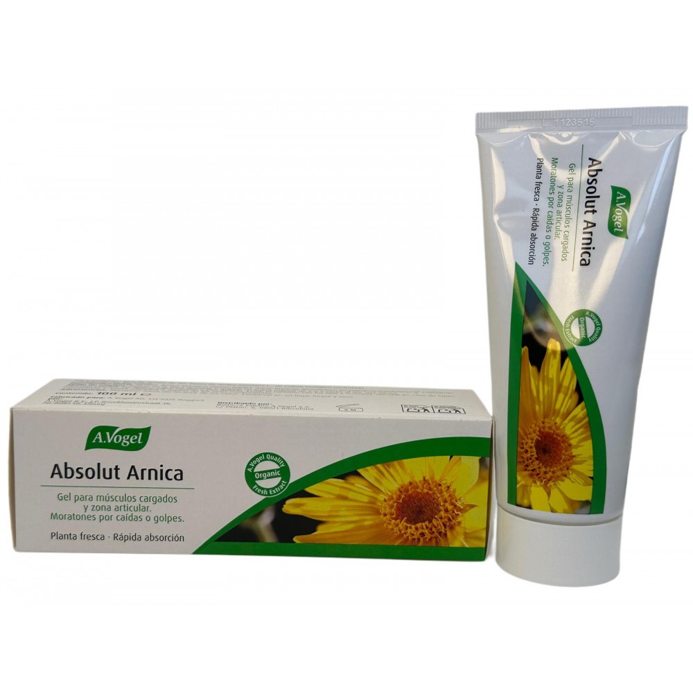 Absolut árnica gel (atrosan) BIO 100ml. de A.Vogel A.Vogel AVO-42487 HUESOS Y ARTICULACIONES salud.bio