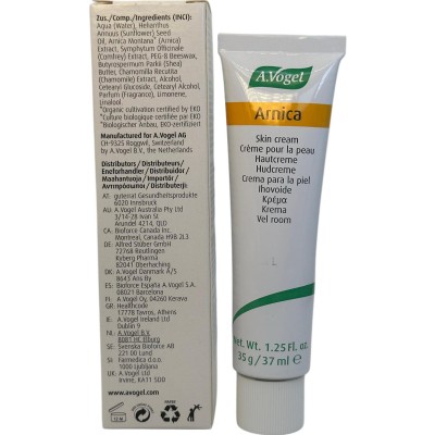 Crema Árnica 37 ml de A.Vogel A.Vogel AVO-1078 Uso tópico salud.bio