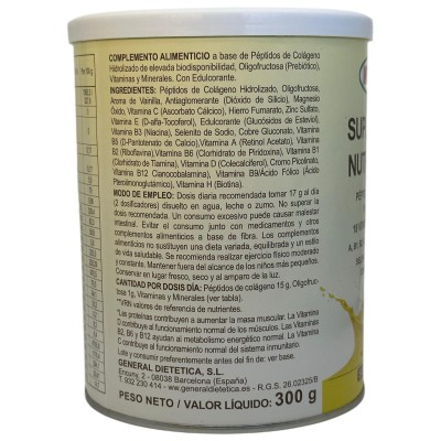 Suplemento Nutricional 300g sabor vainilla de Integralia INTEGRALIA 462 Sénior y Tercera Edad salud.bio