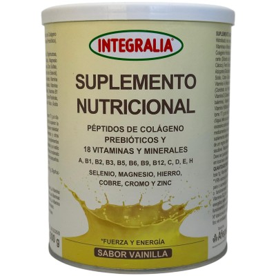 Suplemento Nutricional 300g sabor vainilla de Integralia INTEGRALIA 462 Sénior y Tercera Edad salud.bio