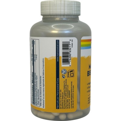 Magnesium Bisglycinate mejorado (Bisglicinato) 120 cápsulas vegetales de Solaray SOLARAY 54901 Articulaciones, Huesos, Tendon...