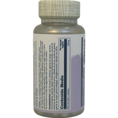 NAC N-Acetil L-Cisteína 295mg 60 cápsulas de Solaray SOLARAY SOLA-81353 Higado y sistema hepatobiliar salud.bio