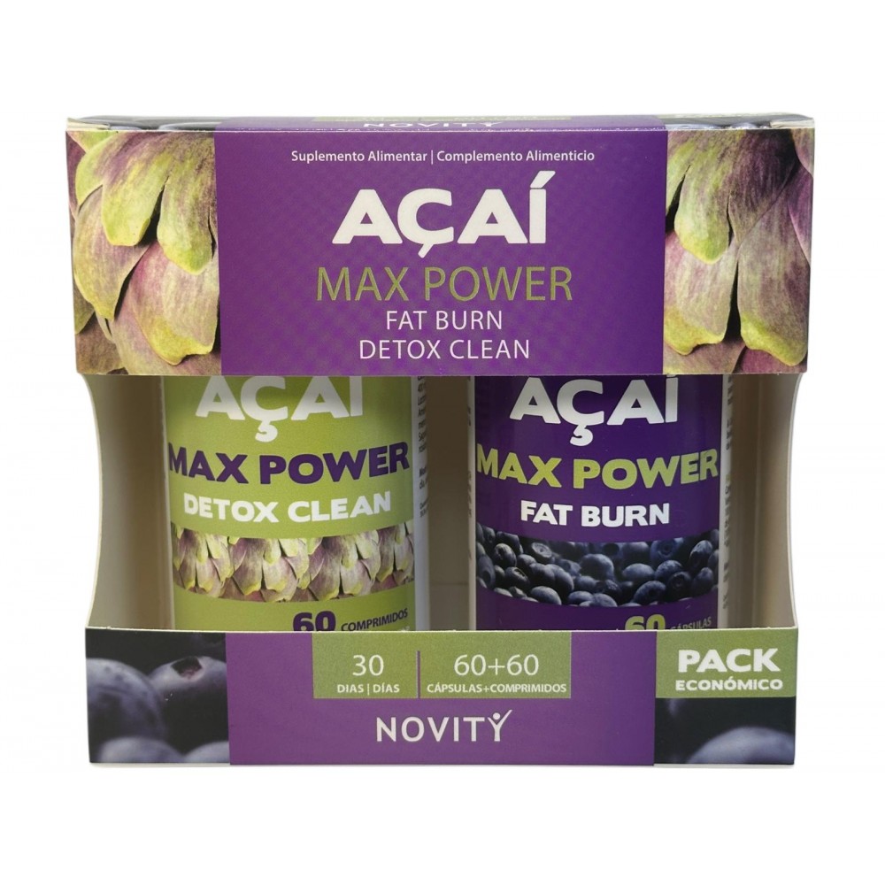 Acai Max Power Novity de Dietmed Dietmed 10019105170 Quemagrasas y similares salud.bio