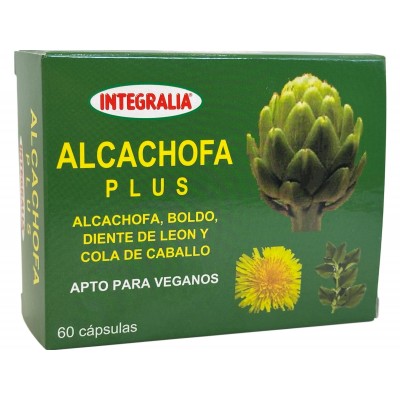Alcachofa Plus 60 cápsulas de Integralia INTEGRALIA 291 Higado y sistema hepatobiliar salud.bio