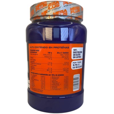 Soy Protein (proteina de soja) Competition 1kg sabor chocolate de MegaPlus Megaplus 165050 Proteinas salud.bio