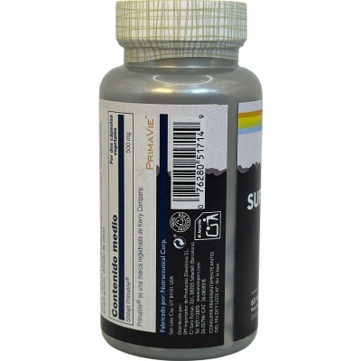 SUPER Shilajit PrimaVie® 500mg 60 cápsulas vegetales de Solaray SOLARAY SOLA-51714 Suplementos Minerales  salud.bio