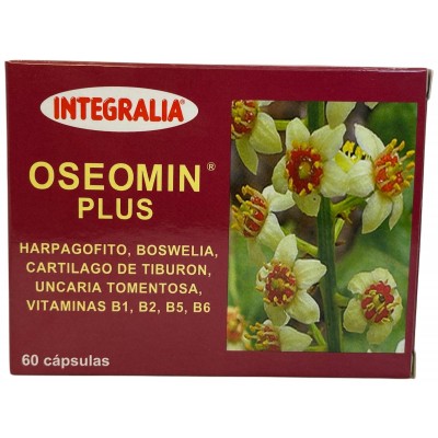 Oseomin Plus 60 cápsulas de Integralia INTEGRALIA 319 Articulaciones, Huesos, Tendones y Musculos, componen el Aparato Locomo...