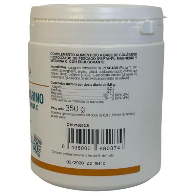 Colágeno MARINO con Magnesio y Vitamina C, 350g Polvo, sabor Sandia de Ana Maria Lajusticia Ana Maria LaJusticia ANA-68087 Ar...