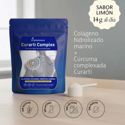 Curarti complex 280gr. de Plameca Plameca PLA-84534 Articulaciones, Huesos, Tendones y Musculos, componen el Aparato Locomoto...