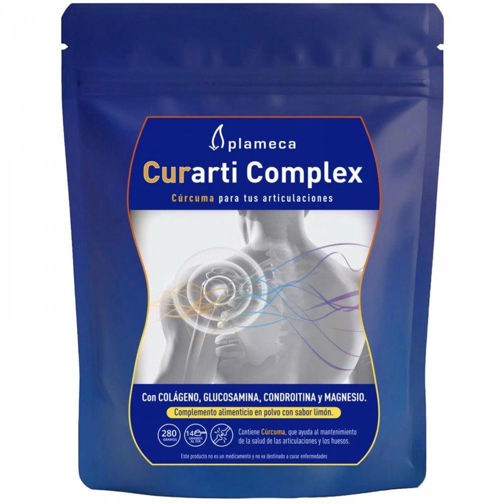 Curarti complex 280gr. de Plameca Plameca PLA-84534 Articulaciones, Huesos, Tendones y Musculos, componen el Aparato Locomoto...