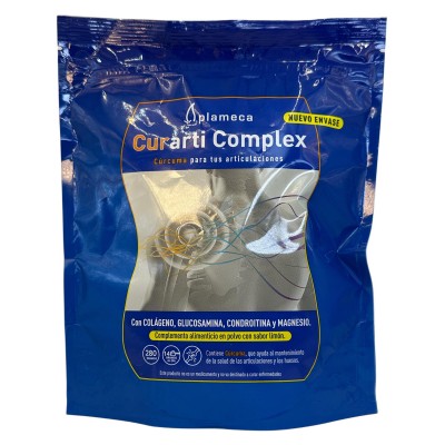 Curarti complex 280gr. de Plameca Plameca PLA-84534 Articulaciones, Huesos, Tendones y Musculos, componen el Aparato Locomoto...