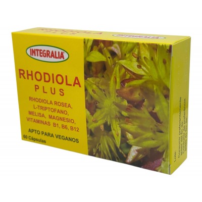Rhodiola Plus 60 Cápsulas de Integralia INTEGRALIA 332 Estados emocionales, ansiedad, estrés, depresión, relax salud.bio