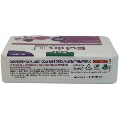 Echinaid pastillas blandas Suizas (Equinacea + Vitamina C) 50g de ESI ESI ESI-00820 Sistema inmunitario salud.bio