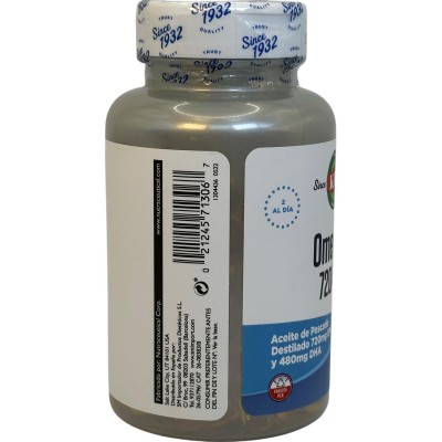 Omega 3 de 450mg EPA y 300mg DHA 60 perlas sabor limón de Kal KAL KAL-84640 Sistema circulatorio salud.bio