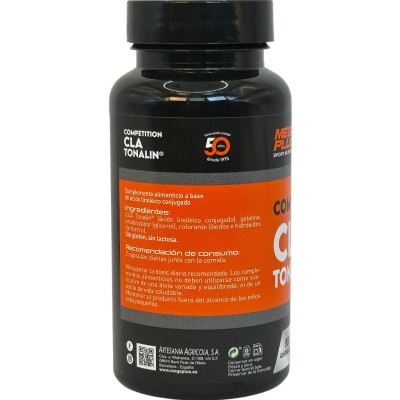 CLA tonalín (ácido linoleico cojugado) 500ml 90 cápsulas de MEGAPLUS Megaplus MEG-176025 Suplementos Deportivos (Complementos...