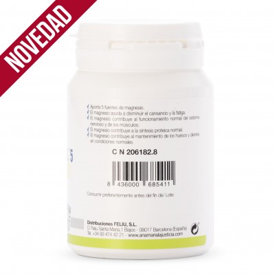 Magnesio Total 5 con Harpago de Ana Maria Lajusticia Ana Maria LaJusticia 4336 Minerales salud.bio