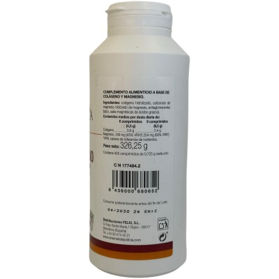 Colágeno con magnesio 450 comprimidos de Ana Maria laJusticia Ana Maria LaJusticia 3047 Articulaciones, Huesos, Tendones y Mu...