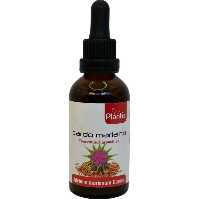 Cardo Mariano concentrado (Milk Thistle alto contenido en Silimarina) 50ml de Plantis Artesania Agrícola ART-071055 Higado y ...