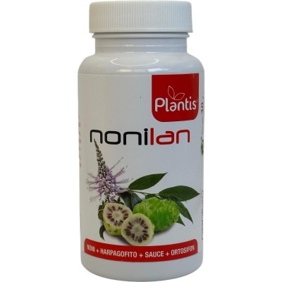 Nonilan (Noni + Harpagocito + Sauce + Ortosifon) 60 cápsulas 500mg de Plantis Artesania Agrícola ART-03808 Suplementos Natura...