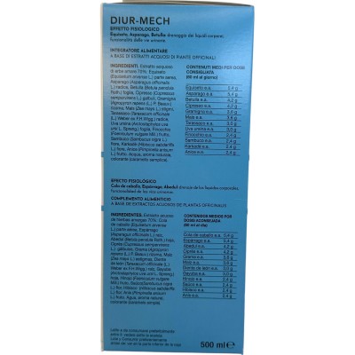Diur Mech 500ml de Decottopia de Gianluca Mech GIANLUCA MECH IFI12DA1200 Drenantes y Diureticos salud.bio