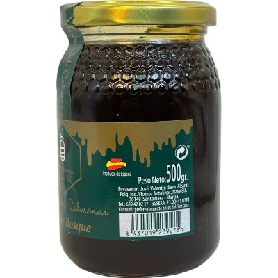 MIEL del Bosque 500g de la Magia del Colmenar La Magia del colmenar 8437019239275 Miel, Polen, Jalea Real, Propolis salud.bio