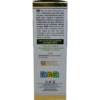 ACEITE DE ROSA MOSQUETA SPRAY 50ml de Marnys Marnys AP201 Uso tópico salud.bio
