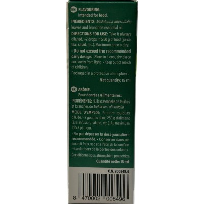 Aceite Esencial de Árbol del Té 15ml de MARNYS Marnys AA026 Aceites esenciales uso interno salud.bio