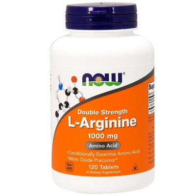 L-Arginina doble concentración 1000 mg de Now Foods NOW Foods NOW-00035 Aminoácidos salud.bio