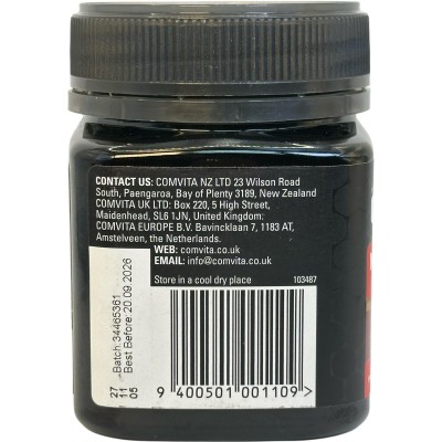 Miel de Manuka HGO83+ (5+UMF) 250g de Comvita Comvita 9400501001109 Miel, Polen, Jalea Real, Propolis salud.bio