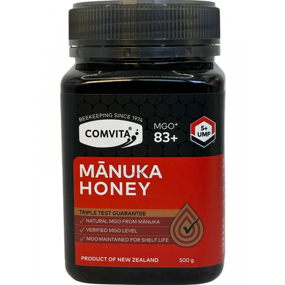 Miel de Manuka HGO83+ (5+UMF) 500g de Comvita El Granero 9400501001116 Miel, Polen, Jalea Real, Propolis salud.bio
