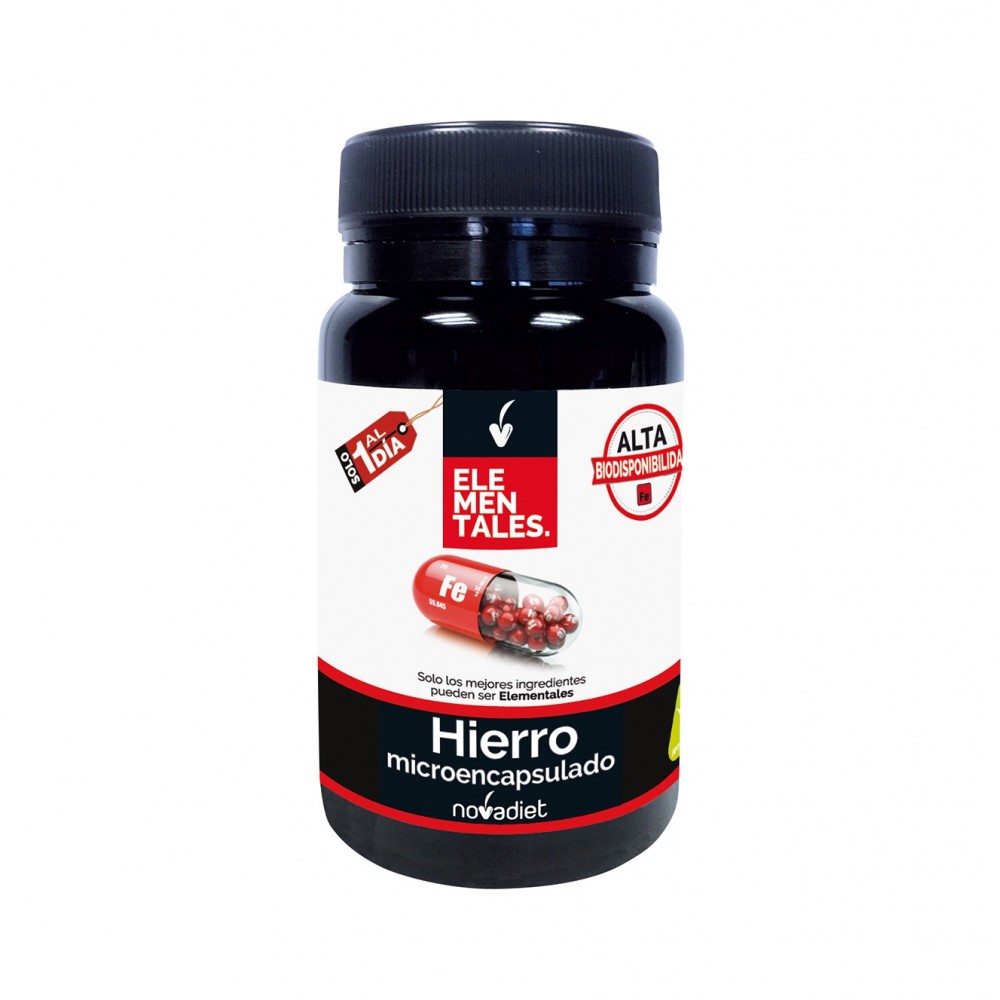 Hierro microencapsulado - Elementales de Novadiet Novadiet 53514 Suplementos Minerales  salud.bio