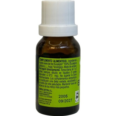 Aceite Esencial de Eucalipto Eco de Integralia INTEGRALIA  Acéites esenciales salud.bio