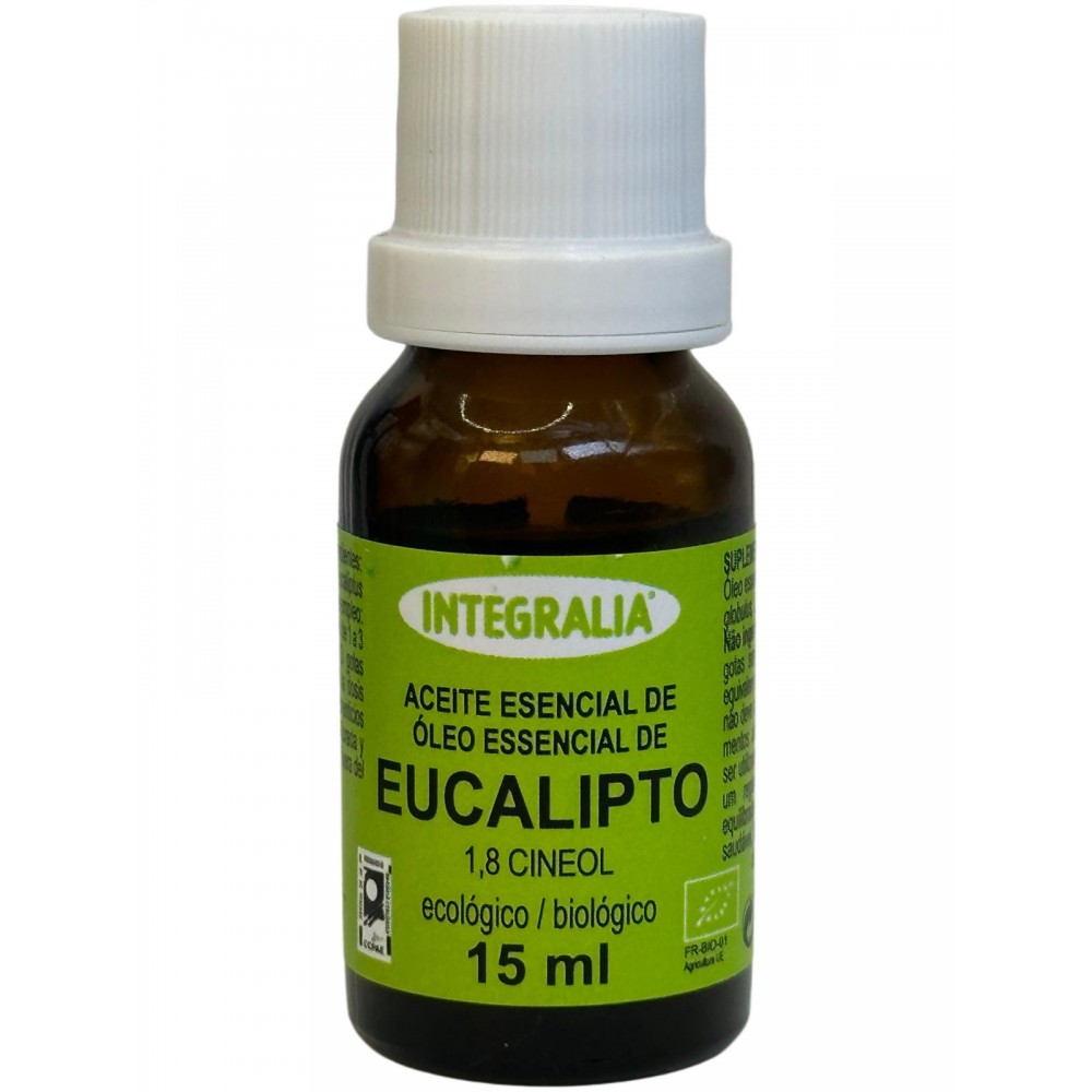 Aceite Esencial de Eucalipto Eco de Integralia INTEGRALIA  Acéites esenciales salud.bio