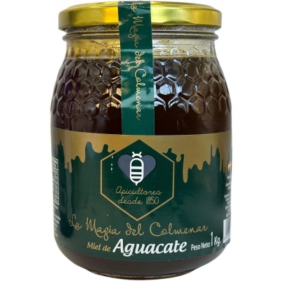 MIEL de Aguacate 1Kg de la Magia del Colmenar La Magia del colmenar MAG-23986 Miel, Polen, Jalea Real, Propolis salud.bio
