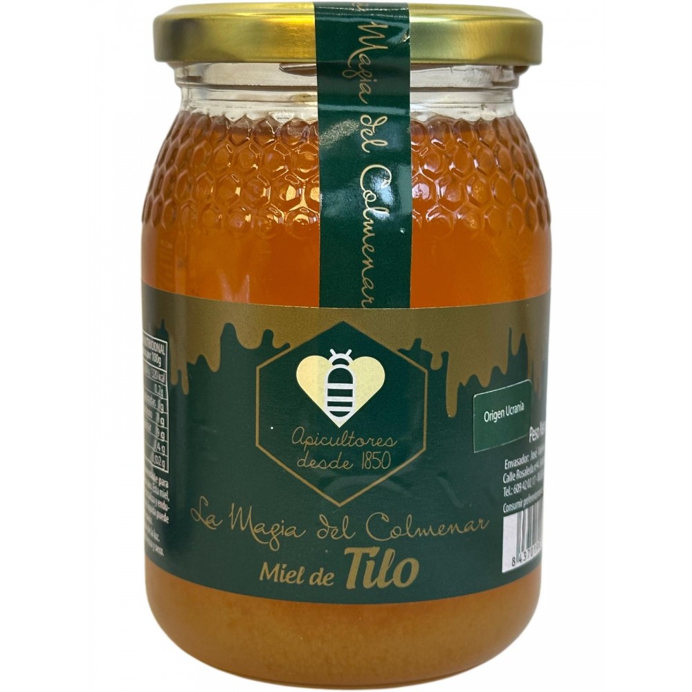 MIEL de Tilo 500g de la Magia del Colmenar La Magia del colmenar MAG-23984 Miel, Polen, Jalea Real, Propolis salud.bio