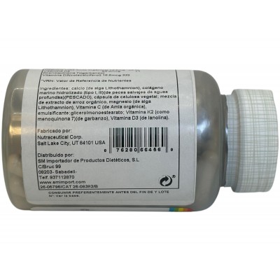 Collagen Bone Complete 90 cápsulas vegetales de Solaray Eladiet SOLA-66456 Articulaciones, Huesos, Tendones y Musculos, compo...