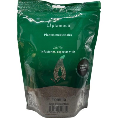 Tomillo Hoja Extra entera en bolsa 100g de Plameca Plameca PLA-81187 Plantas y Semillas empacadas salud.bio