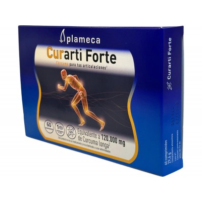 Curarti FORTE 60 comprimidos de Plameca Plameca PLA-84622 Suplementos Naturales acción Analgesica, Antiinflamatoria, malestar...