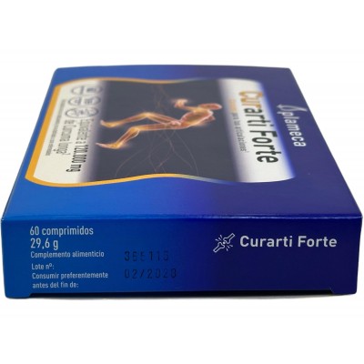 Curarti FORTE 60 comprimidos de Plameca Plameca PLA-84622 Suplementos Naturales acción Analgesica, Antiinflamatoria, malestar...