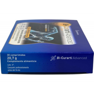 Bi-Curarti Advanced 30 comprimidos de Plameca Plameca PLA-84619 Suplementos Naturales acción Analgesica, Antiinflamatoria, ma...