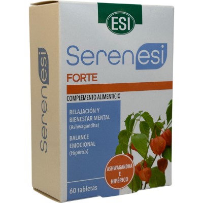 SERENESI FORTE (60 TABLETAS) de ESI ESI 03010410 Estados emocionales, ansiedad, estrés, depresión, relax salud.bio