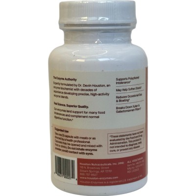 No-Fenol, 90 Cápsulas de Houston Enzymes Houston Enzymes HNiI-00027 Ayudas aparato Digestivo salud.bio