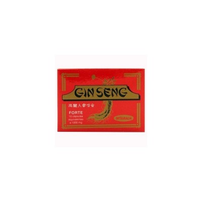 Ginseng Forte 10 cápsulas de Integralia INTEGRALIA 3 Cansancio, fatiga, astenia primaveral salud.bio