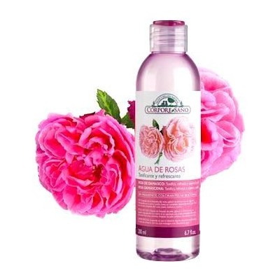 Tónico Agua de Rosas Corpore Sano 200 ml Corpore Sano  CS 35778 Tónicos y Agua Miscelar salud.bio