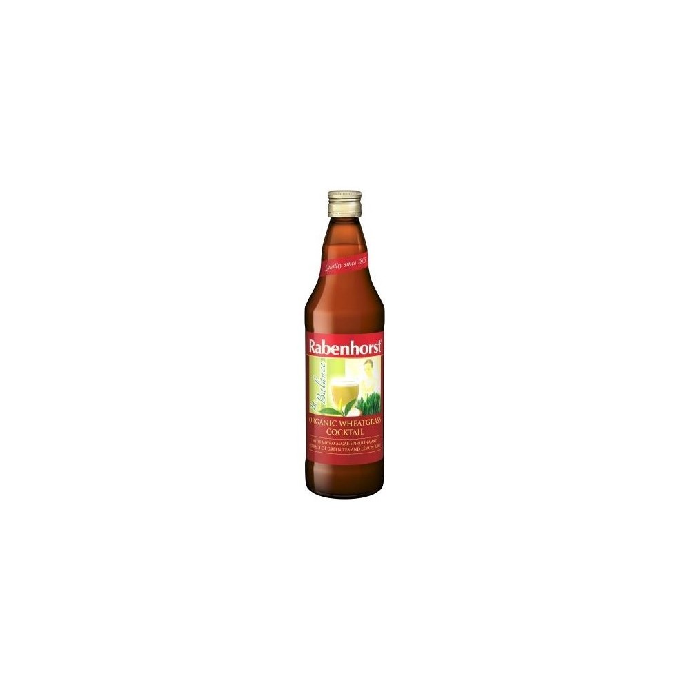 COCTEL HIERBA DE TRIGO ECOLÓGICO 750ml RABENHORST Rabenhorst R1055 Zumos salud.bio
