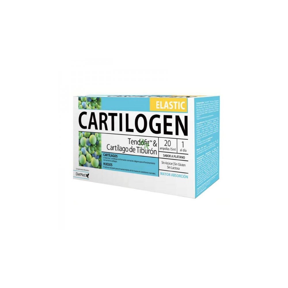 Cartilogen Elastic 20 Ampollas Dietmed Dietmed  Inicio salud.bio