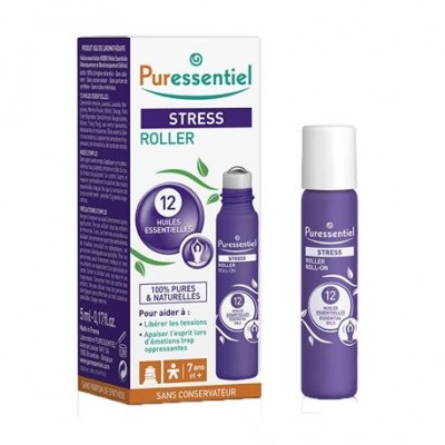 Puressentiel roll-on SOS Antiestrés  Puressentiel Laboratorios  3401546259551 Estados emocionales, ansiedad, estrés, depresió...